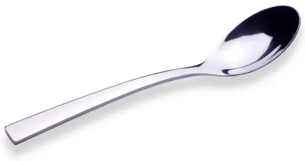 CUCHARA PARA POSTRE EUROPEA 12 PZ. ACERO INOX. LÍNEA: IKER 