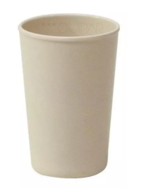 [CON-MCPLMV7] VASO MELAMINA (7.5*11.5CM) BEIGE