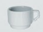 [MKM-DTR90] TAZA CAFÉ RECTA 90 CC LINEA DELTA CLÁSICA CAJA CON 12 PZ