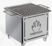 [VCA-MIB-MH150] HIBACHI MIBRASA MESA PORTATIL 150X150X140 MM.