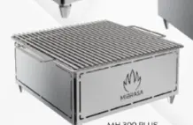 [VCA-MIB-MH300PLUS] HIBACHI MIBRASA MESA PORTATIL  300X300X140 MM 