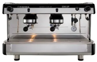 [FAE-E98UPS2] CAFETERA INDUSTRIAL SEMIAUTOMATICA 2 GRUPOS (Caldera 11L) 240 Tazas/Hr  